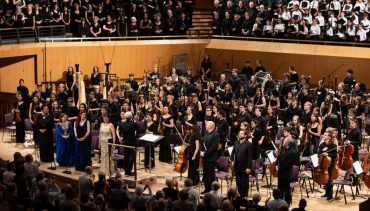 Chetham's Symphony Orchstra and Chorus perform at the Bridgewater Hall