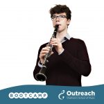 A Chetham's student plays clarinet