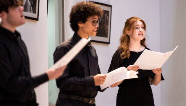 Chethams School of Music students perform in a vocal concert