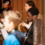 Wind and brass musicians at Chetham's