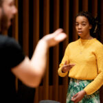 Chetham's choral student sings