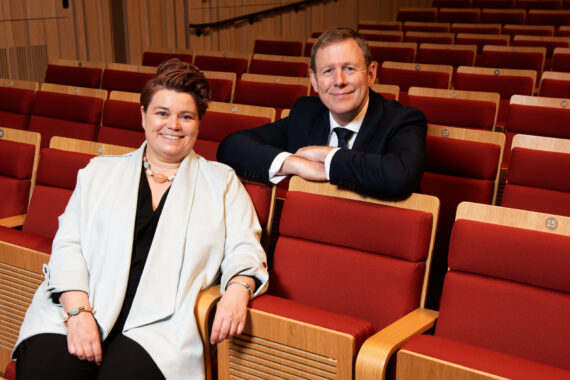 Joint Principals, Tom Redmond and Nicola Smith