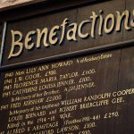 Chetham's Library 'Benefactions' board