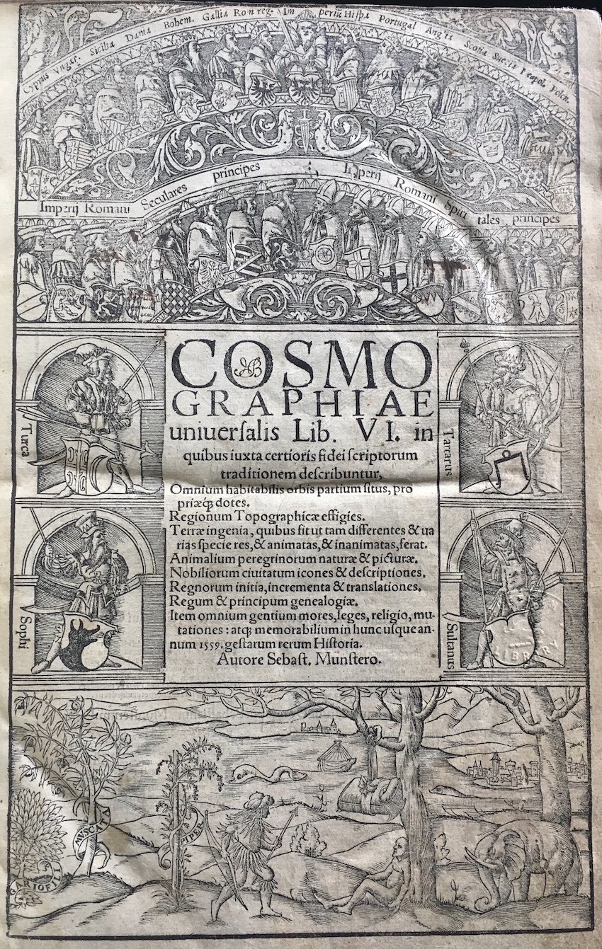 Sebastian Münster’s Cosmographia | Chetham's Library