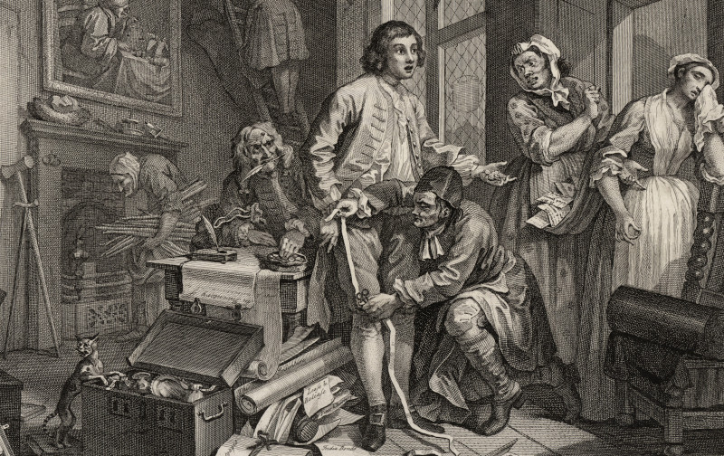 William Hogarth lecture talk Harlot's Progress 18th century artist ...