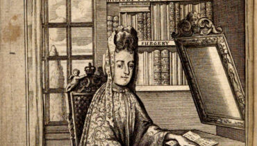 Crop from frontispiece print 'The Excellent Woman'