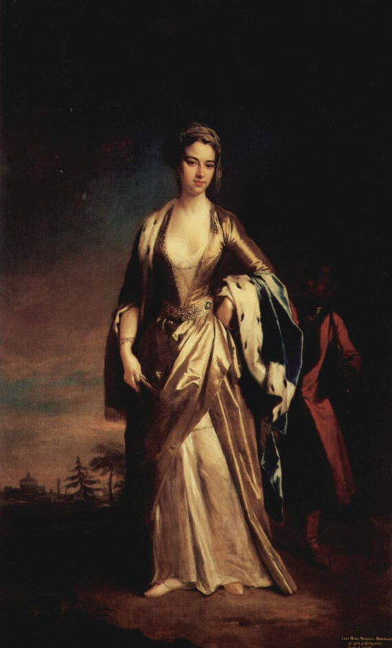 Photo of portrait of Lady Mary Wortley Montagu attributed to Jonathan Richardson 1667-1745, from Wikimedia Commons