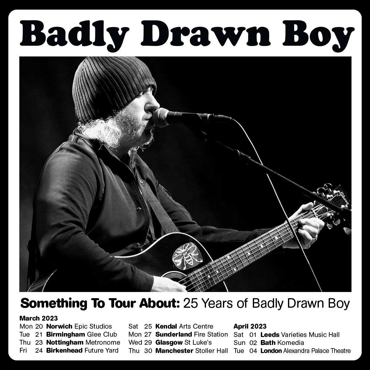 25 Years of Badly Drawn Boy The Stoller Hall