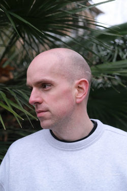 Headshot of poet Andrew Mcmillan