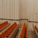 The Stoller Hall seating banks