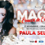 Text Reads: Magic Concert Du Colinde. 17 Noiembre. Ora 19:00. The Stoller Hall Manchester. Paula Seling