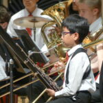 Members of Trafford music service performing