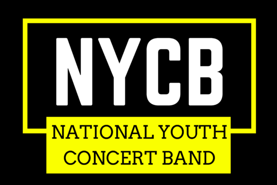 Logo reads NYCB National Youth Concert Band