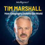 Text reads Tim Marshall How Georgraphy Explains Our World