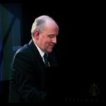 Pianist James Lisney playing the piano