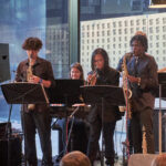 Chetham's jazz students performing