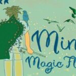 Poster for Mini Magic Flute - with a character in a green cape
