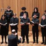 Vocal students from Chetham's School of Music in performance